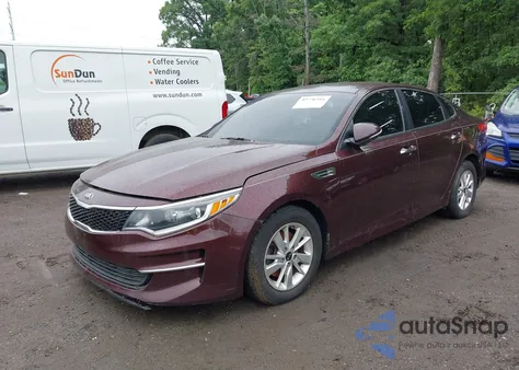 2016 Kia Optima Lx из США, поврежденный, VIN 5XXGT4L32GG019158